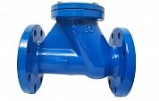 Клапан обратный шаровый фланцевый WATERSTRY DN 100